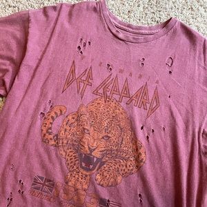 Def Leopard Urban Tee